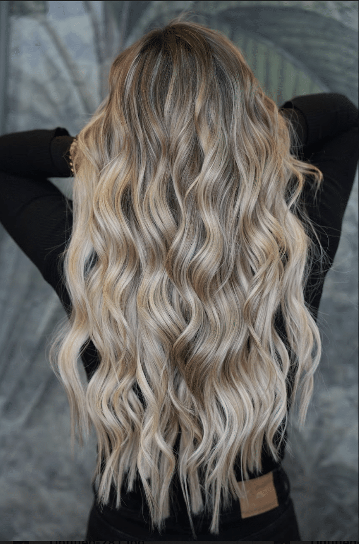 Balayage rubio
